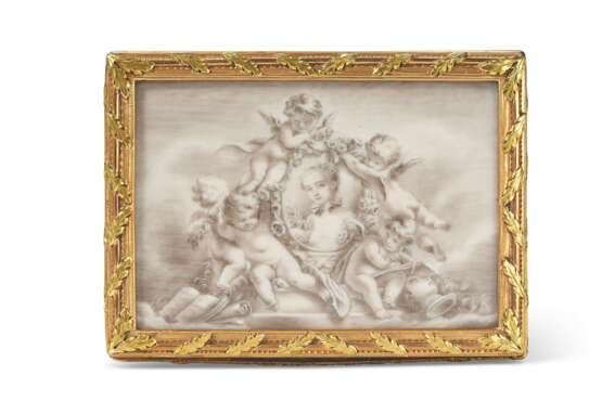 Vachette, Adrien-Jean-Maximili. A LOUIS XVI VARI-COLOR GOLD AND ENAMEL SNUFF BOX - фото 2