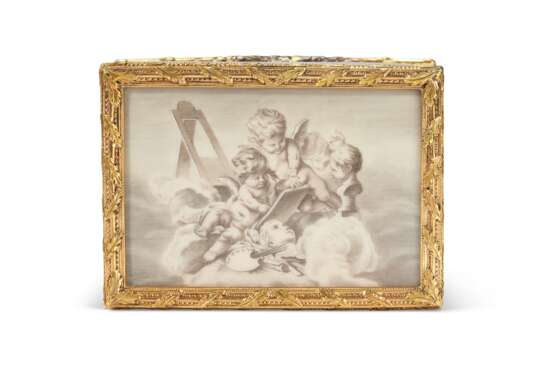 Vachette, Adrien-Jean-Maximili. A LOUIS XVI VARI-COLOR GOLD AND ENAMEL SNUFF BOX - фото 3
