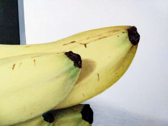 Just Bananas Leinwand Acrylfarbe Hyperrealismus Stillleben Ukraine 2020 - Foto 2