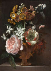 Blumen in einer Vase. Jean Baptiste Belin de Fontenay