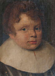 Portrait eines Knaben. Niederländischer Meister, tätig Mitte 17. Jahrhundert