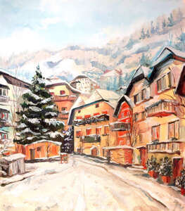 Tyrol Austria in winter