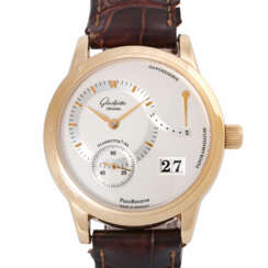 GLASHÜTTE ORIGINAL Pano Reserve Ref. 165010104 men's wristwatch.