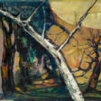 STERLING, MARC (1898-1976). Trees on Yellow Background - Архив аукционов