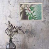 Букет с цветами.... масляная краска холст прослойное письмо живопись Украина 2000 г. - фото 8