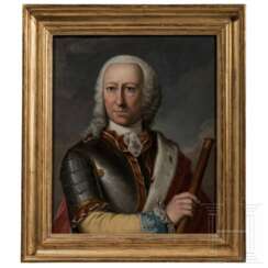 Landgraf Wilhelm VIII. (1682 - 1760) - lebensgroßes zeitgenössisches Portraitgemälde