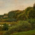 August Bromeis. Landscape with Pond - Auktionsarchiv