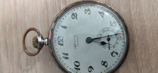 Florida Chronomitre Swiss Made (for Parkett 57) florida Серебро Швейцария 1900 г. - фото 7