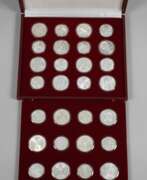 Numismatik. Konvolut Silbermünzen Olympiade Moskau 1980