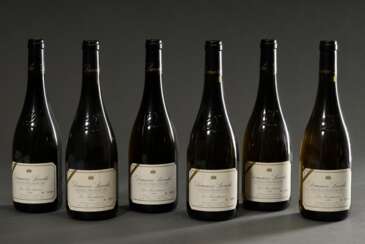 6 Flaschen 1996 Domaine Laroche, Les Fourchaumes, Chablis premier cru, Weißwein, Burgund, Frankreich, 0,75l, in