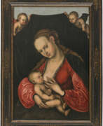 Lucas Cranach I. Lucas Cranach d. Ä., Nachfolge. Madonna lactans
