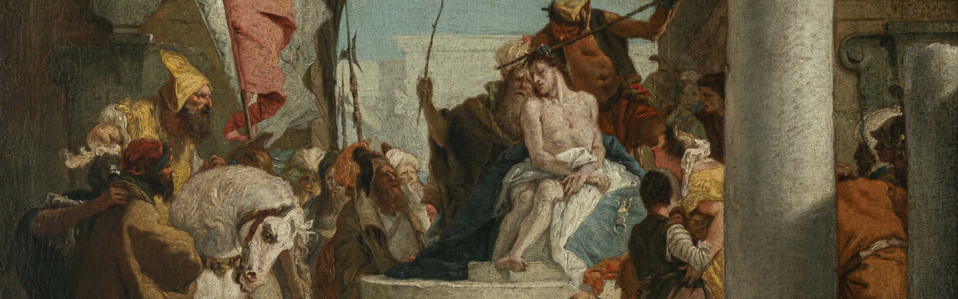 Giovanni Battista Tiepolo, Werkstatt. Die Dornenkrönung Christi