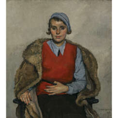 Thomas Baumgartner. Portrait of Carola Baumgartner. 1932