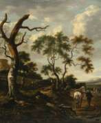 Ян Вейнантс. Jan Wijnants (Haarlem um 1632 - Amsterdam 1684). Bird Hunters in the Campagna.