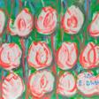 Edward Dwurnik (Radzymin 1943 - Warschau 2018). Weiß-rote Tulpen. - Auction prices