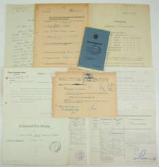 Urkunden aus dem Nachlass des Oberst Adolf Jäkel - Ritterkreuz am 19.8.1944.