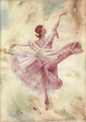 Балет, балет, балет... Рисунок, ручная работа, 2019г Автор - Мишарева Наталья