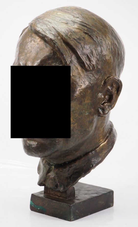 Jakob Wilhelm Fehrle Adolf Hitler Bronze Portr T B Ste Katalog