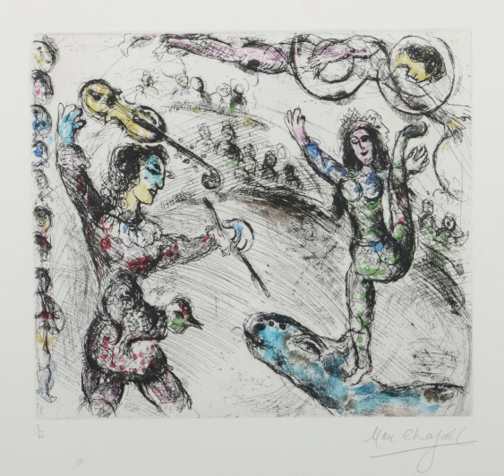 Chagall Marc 1887 1985 Russischer Maler Illustrator Bildhauer Und