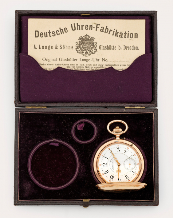 Savonette Taschenuhr DUF von A Lange Söhne