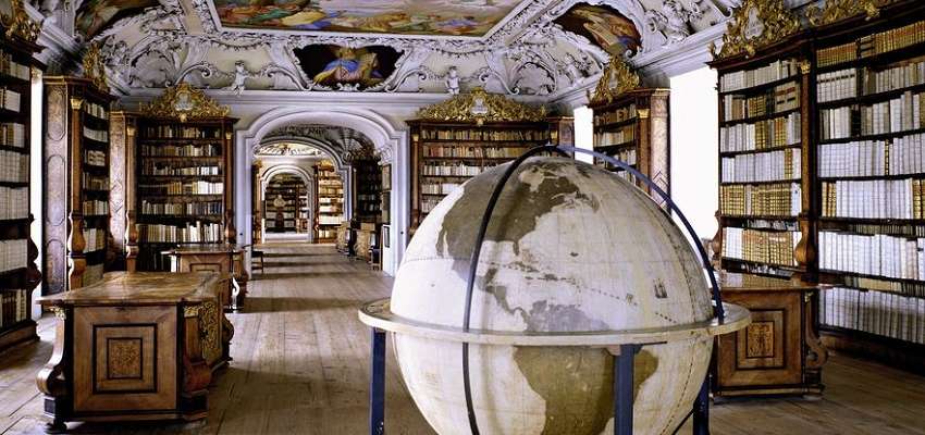 Библиотека Кремсмюнстерского аббатства, Кремсмюнстер, Австрия