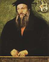 Conrad Gessner (1516 - 1565)