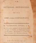 Nathaniel Evans (1742 - 1767) - Foto 1