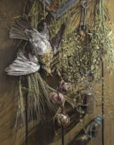 Натюрморт с дроздом