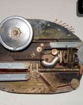 Wall hanging sculptures. Fish