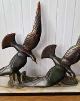 Art Deco figure Seagulls Art Deco figure Seagulls