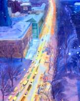 Вечерний город Вечерний город