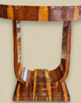 Console Art Déco en bois, France, XXe siècle  Console Art Déco en bois, France, XXe siècle