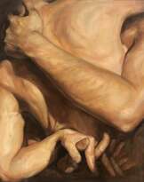 Мерьем Тайганская, картина ню, масло на холсте, 21 век   Мерьем Тайганская, картина ню, масло на холсте, 21 век