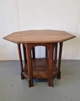 Art Nouveau octagonal table Art Nouveau octagonal table