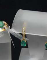 Bijoux en or sertis d&39;émeraudes  Bijoux en or sertis d&39;émeraudes