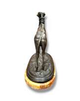 19th Century Statue of a Greyhound in Bronze, in the Style of Pierre-Jules Mêne 19th Century Statue of a Greyhound in Bronze, in the Style of Pierre-Jules Mêne