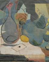 Nature morte avec carte Nature morte avec carte