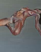 Jung Axel, Peinture nue, Huile sur toile, 21e siècle 