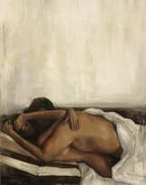  Meryem Tayganskaya, Nude Painting, Oil on Canvas, 21st Century