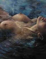 Kirillova Julia, Nude Pastel Painting, 21st Century. Kirillova Julia, Nude Pastel Painting, 21st Century.