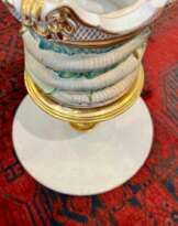 Late 19th Century Pair of Serving Platters in Paris Porcelain Late 19th Century Pair of Serving Platters in Paris Porcelain