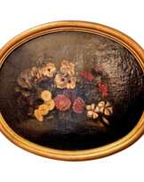 Still Life With Flowers, Signed Aurelia Riolso De Mortimer, Oil On Canvas, 1887