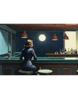 Myst-RZ, Moonlight bathing, signed and numeroted 310, 2024