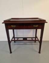 Art deco style table with drawer Art deco style table with drawer