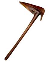 Rare Kanak kagu Wooden Bird Beak Puzzle, New Caledonia, 19th Century