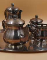 Silver-plated coffee set Silver-plated coffee set