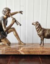 Figure Girl and Sheep