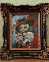 antikes Gemälde um 1920