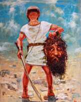 David and Goliath. David and Goliath.