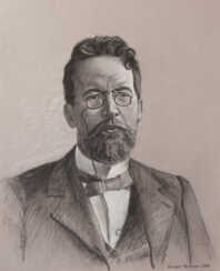 Porträt Von A. P. Tschechow